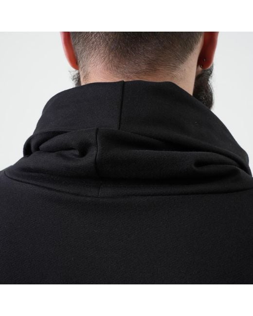Metamorph Blue Cotton Turtleneck Top for men