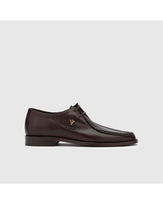 Ilvi Brown Espoo Aniline Leather Oxford for men