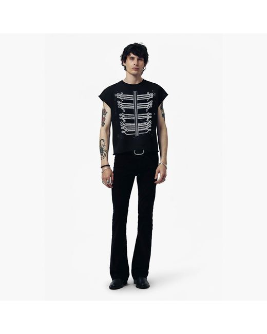 Other Uk Black Napoleon Rocker Tee for men