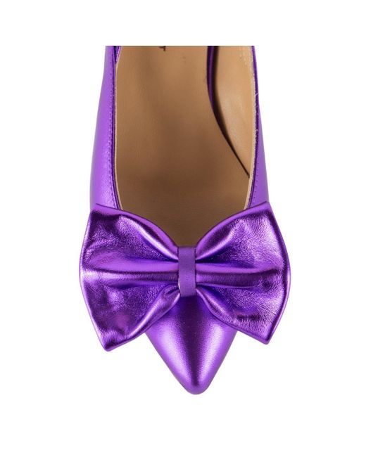 Keith Scarrott Shoes Purple Ardea Slingback