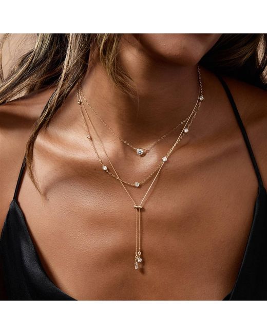 SET & STONES Metallic Faye Necklace