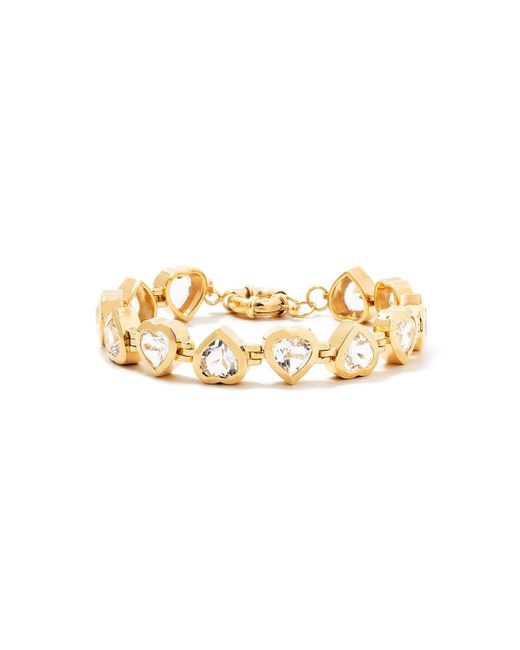 Minnie Lane Metallic Large Heartthrob Bracelet