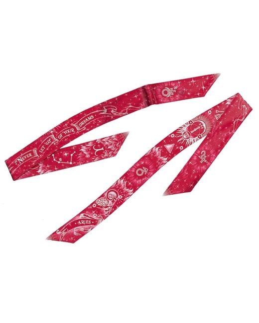 Silk&Soul Red Aries Zodiac Twilly