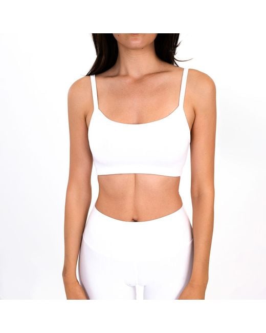 On/Off Essentials White The Form Bra