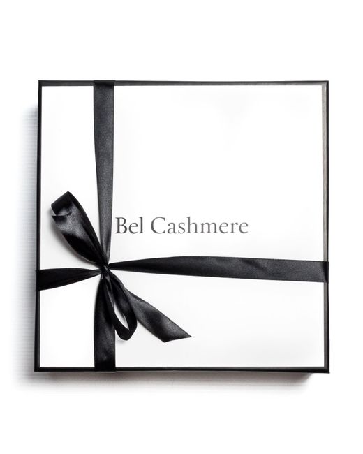 Bel Cashmere Black Chelsea Cashmere And Silk Sweater