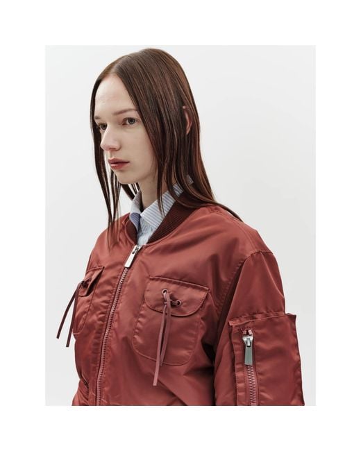 Jakke Red Lola Bomber Jacket