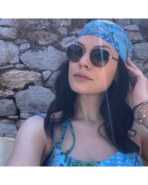 Introvertie VIENNA Blue Silk Scarf