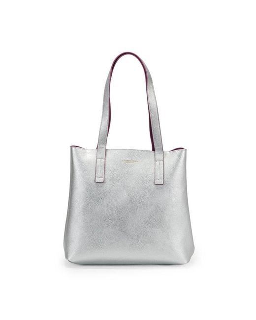 CAMPO MARZIO Roma 1933 Purple Iconic Midi Tote Bag