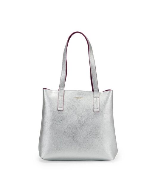 CAMPO MARZIO Roma 1933 Purple Iconic Midi Tote Bag