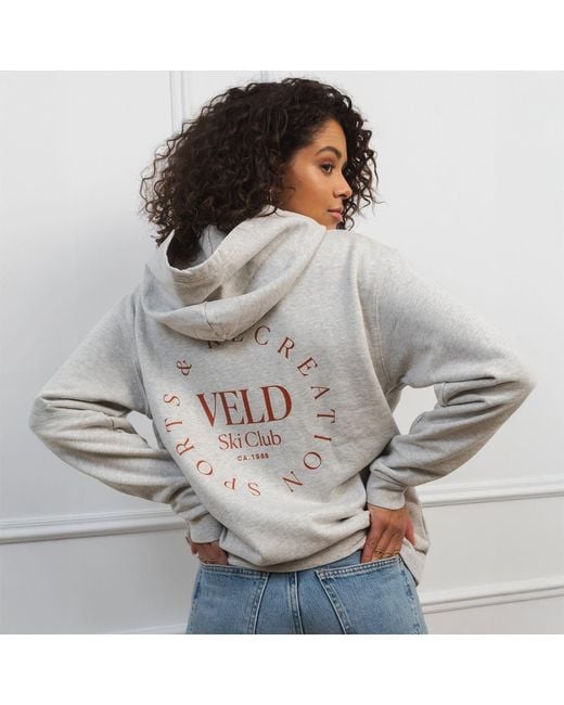 VLD Gray Jordaan Sports & Rec Hoodie