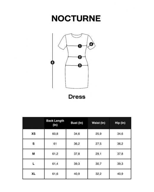 Nocturne Black Ruched Side-Slit Maxi Dress