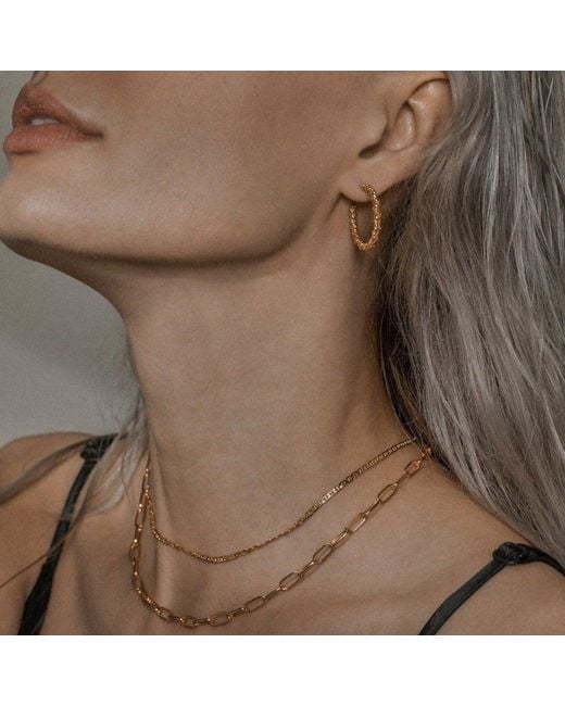Lait & Lune Metallic Baja Mariner Chain Necklace