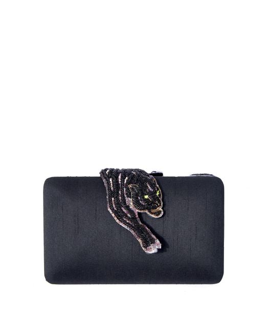 Simitri Black Bagheera Clutch