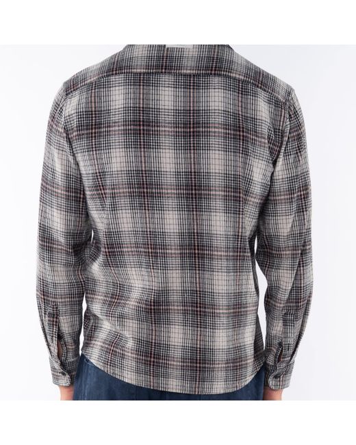 Ariko Metallic Summer Softy Plaid Shirt for men