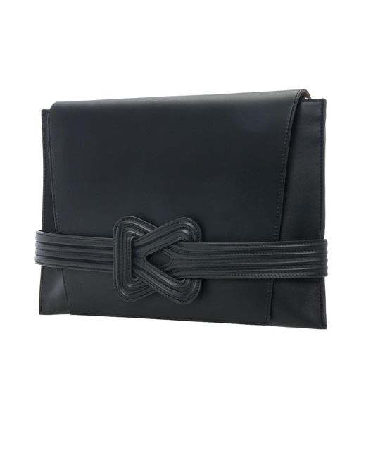 Gráinne Maher Black Anu Convertible Clutch