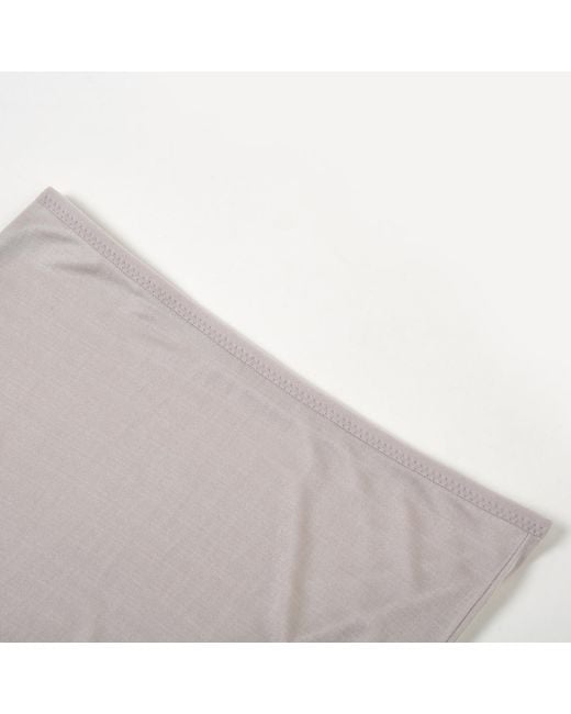 Soft Strokes Silk White Neutrals Set Of Two Knitted Silk Mid Rise French Cut Pantie Shimmer Collection