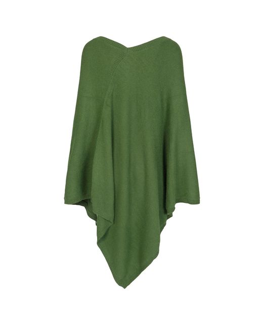 tirillm Green Anine Big Cashmere Poncho for men