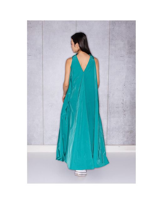 Bianca Popp Green Bell Dress Long