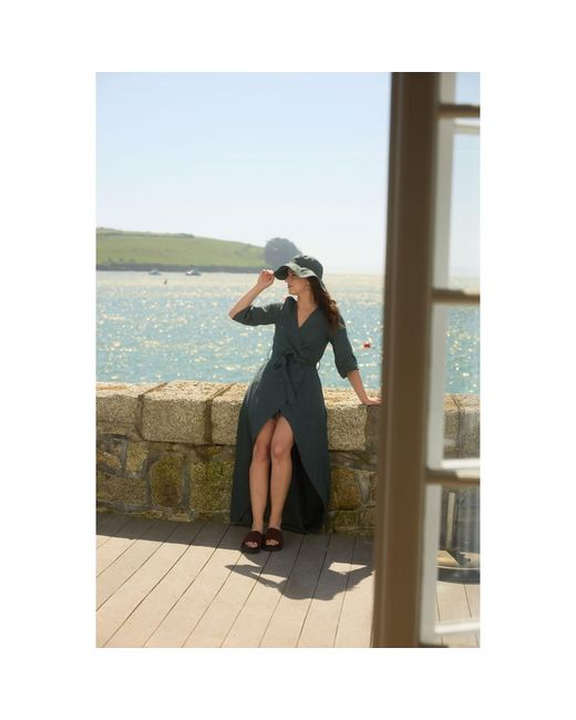 Solpardus Gray Nyx Moss Linen Sun Hat