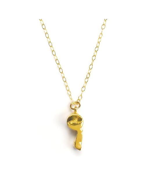 Lexi Jewelry Metallic Real Whistle Necklace