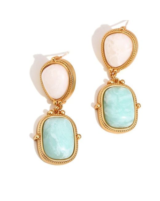 Olivia Le Blue Vintage Inspired Gemstone Earrings