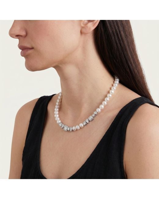 Martina Rozenberg Smira Jewelry Metallic Espuma Necklace