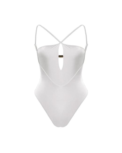 Cherina Beachwear Llc White Gianni Swimsuit