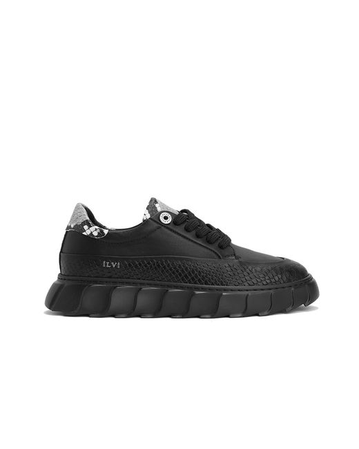 Ilvi Black Korevaar Leather Sneaker
