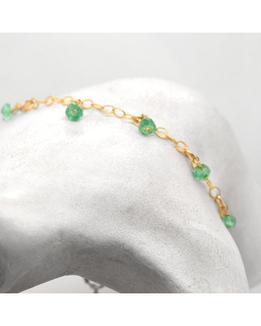 Lori Kaplan Design Metallic Opal Charm Bracelet