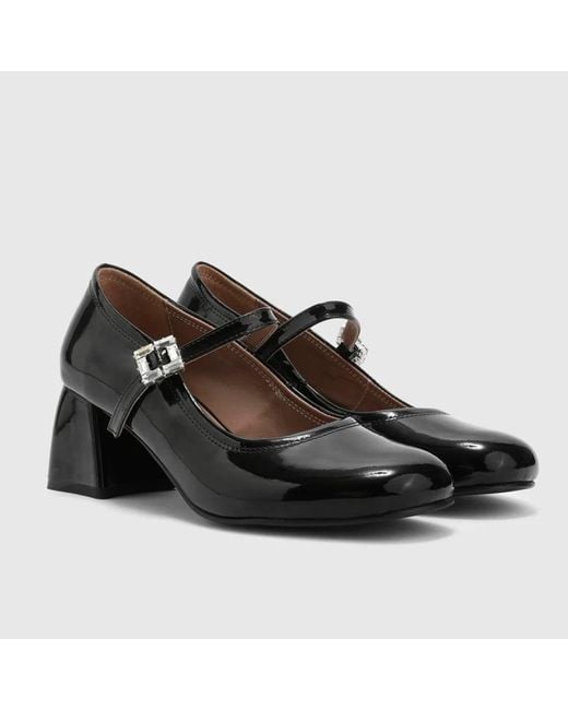 Ilvi Black Jenno Patent Leather Pump