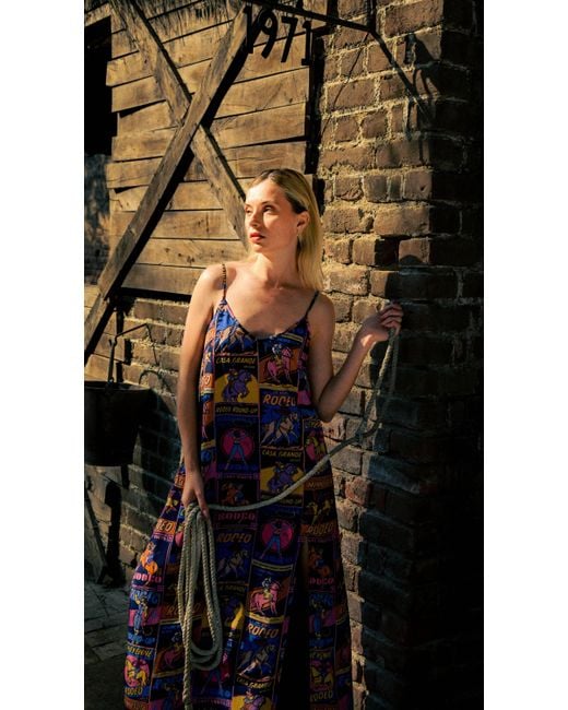 Any Old Iron White Rodeo Long Dress