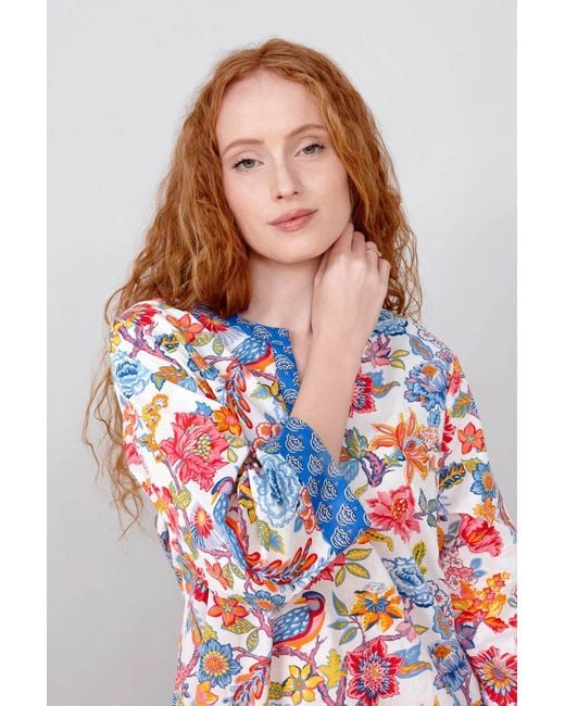 Inara White Goa Carnival Cotton Pyjamas