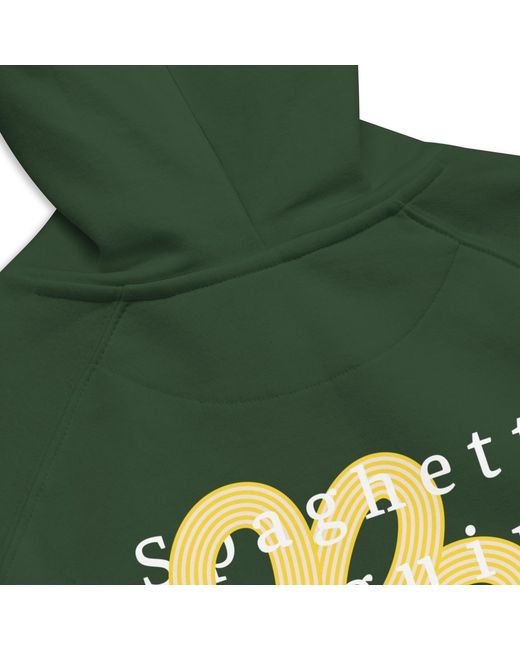 Anchor and Crew Green Bottle Eleven Life, Al Dente Editions Organic Cotton Hoodie for men