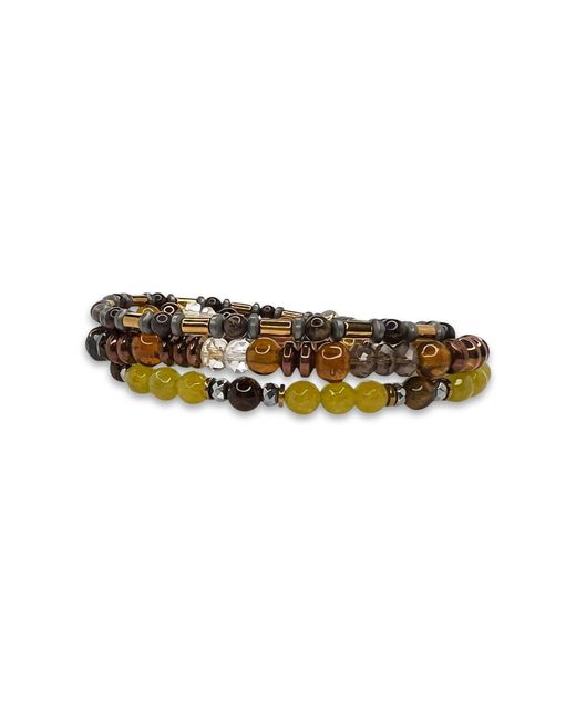 Jaredjamin Red Canyon Country Bracelet Set for men
