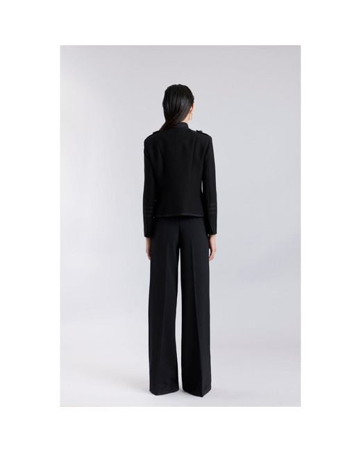 The Extreme Collection Black Military Hussar Tailored Jacket