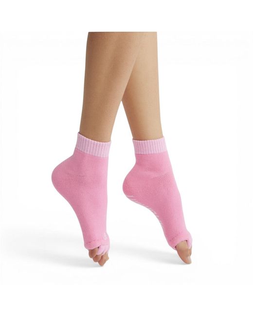 HIGH HEEL JUNGLE by KATHRYN EISMAN Pink The After Party Foot Relief Socks