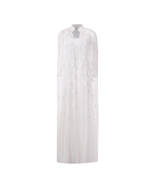 Raishma White Sofia Gown