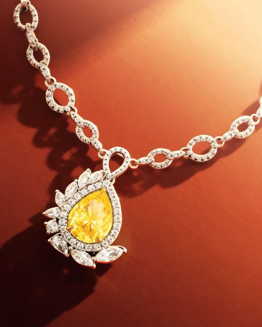 Arte Madrid Metallic Casa Real Imperial Statement Necklace