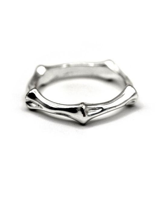 VicStoneNYC Fine Jewelry Metallic Unique Timeless Bone Texture Ring For for men
