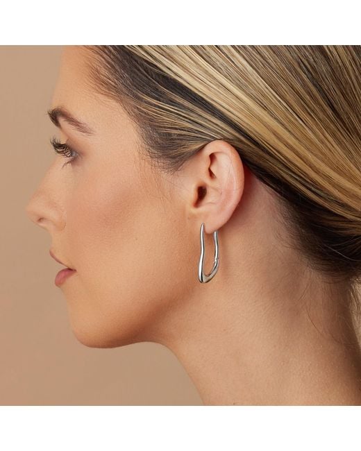 Shabella Nyc Metallic Ballerina Earring