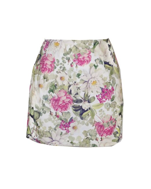 Flora by Alexandria Gray Claudia Floral Mini Skirt