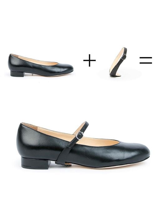 Alterre Blue Twiggy Ballet Flat