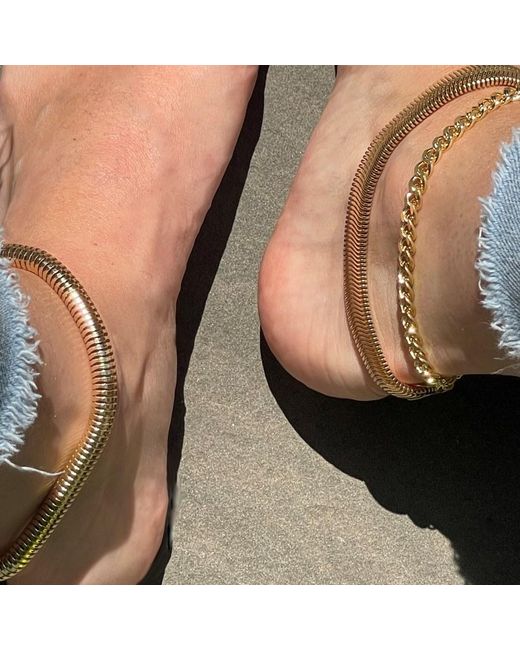 Argento Vivo Metallic The Eloise Anklet