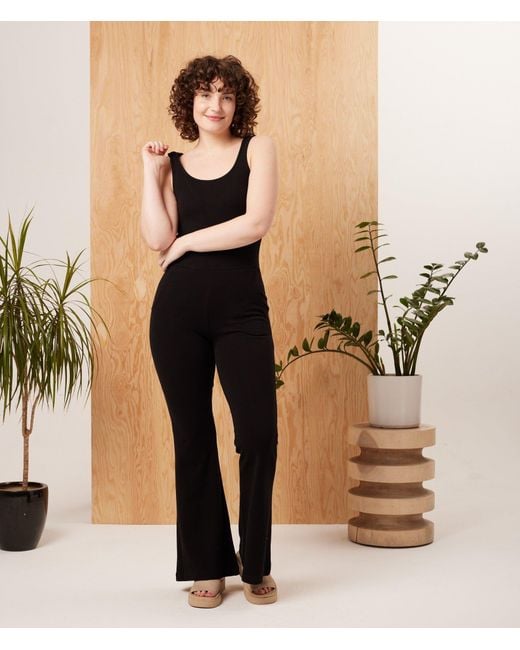 Known Supply Black Form Fitting Jumpsuit