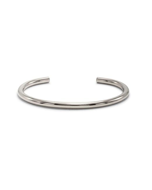 Jaredjamin White Tubular Cuff for men