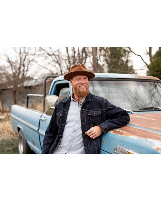 Jamie Slye Hats + Accessories Brown Buddy Wool Fedora Hat