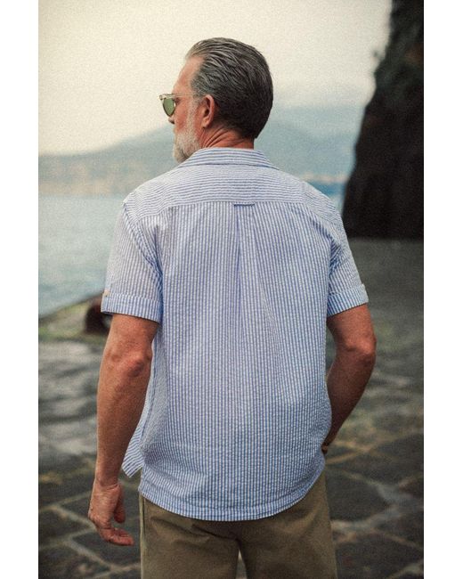&SONS Trading Co Blue Loreto Shirt for men