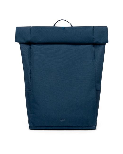 Lefrik Blue Roll Backpack