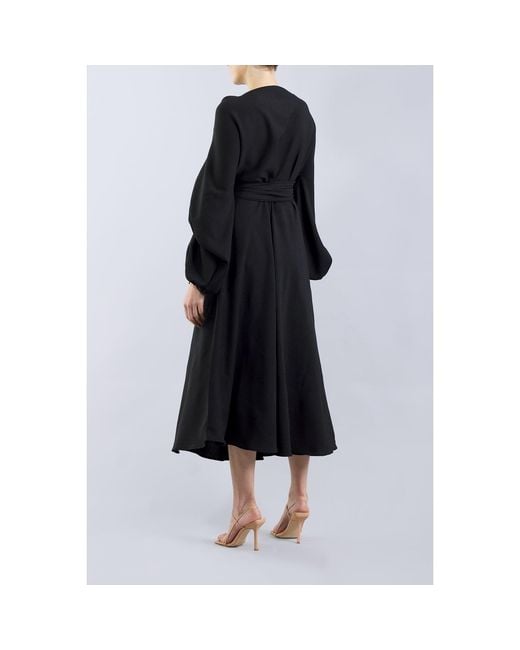 Meem Label Blue Crawford Midi Dress
