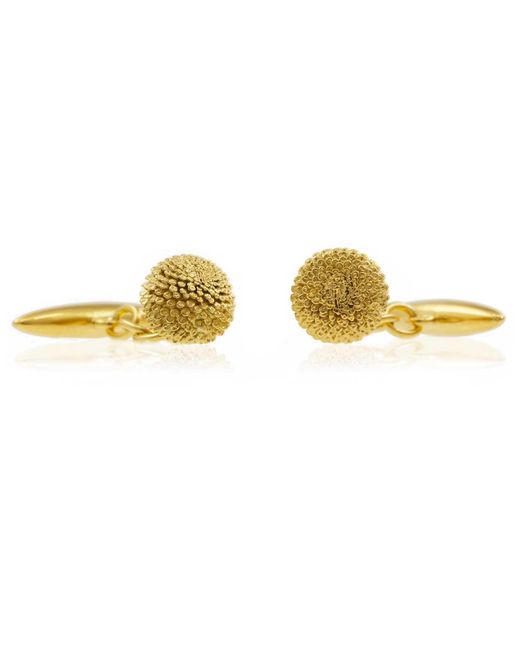Lee Renee Multicolor Dahlia Cufflinks for men